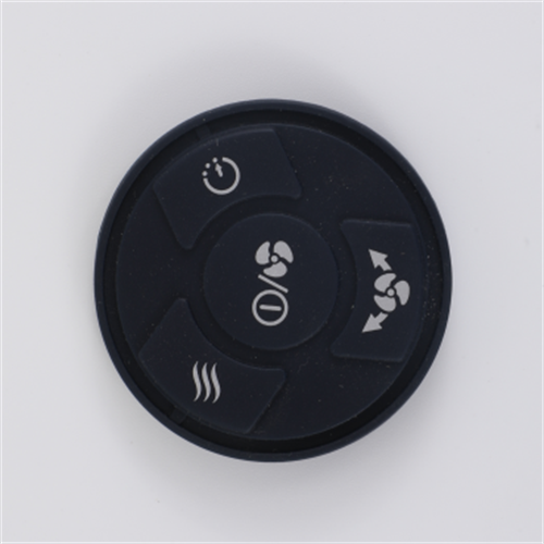 Round silicone rubber buttons keypads for electronics