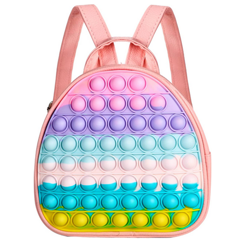 Pop it purse with fidget toy pack,Pop it handbag for girls,pop it bag for women