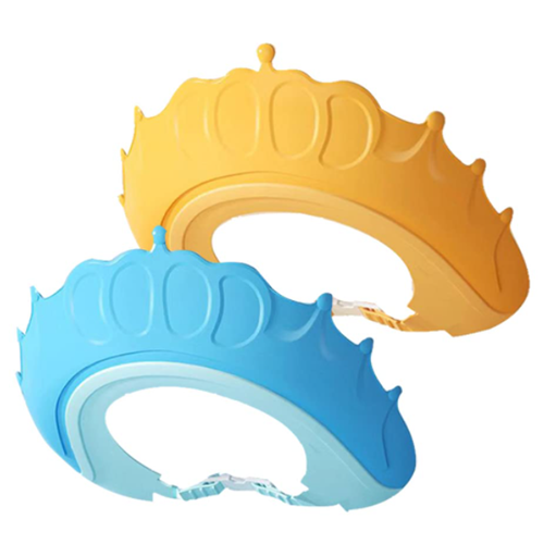 Silicone baby shower cap