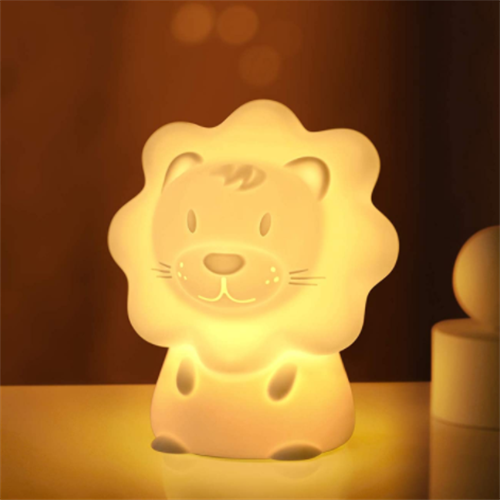 Cute silicone night light for kids