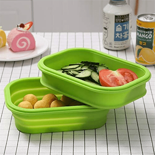Features of silicone lunch box