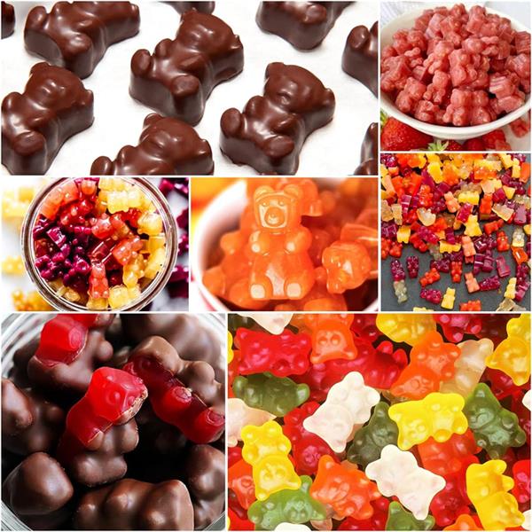 Gummy bear silicone candy molds(图2)