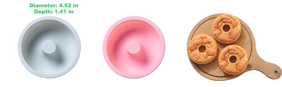 Silicone donuts pans for baking(图1)