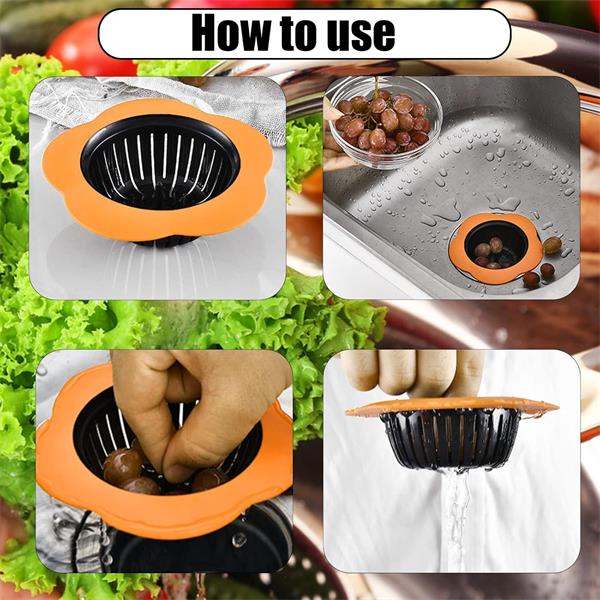Kitchen sink drain silicone sink stopper(图1)